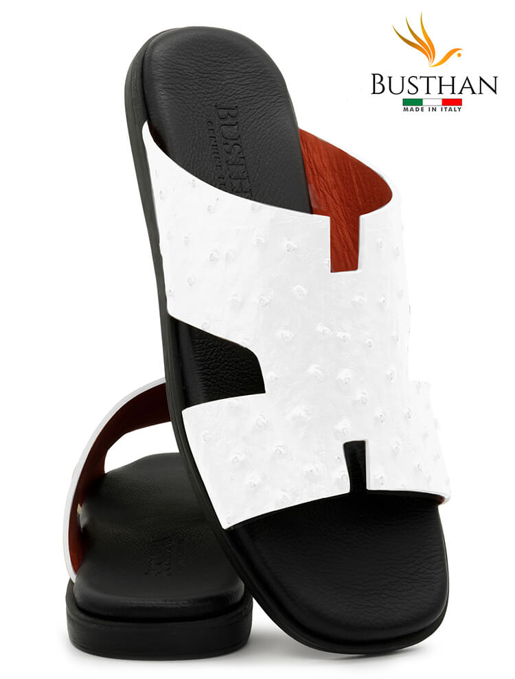 Busthan 26/02 [H135] White Gents Sandal