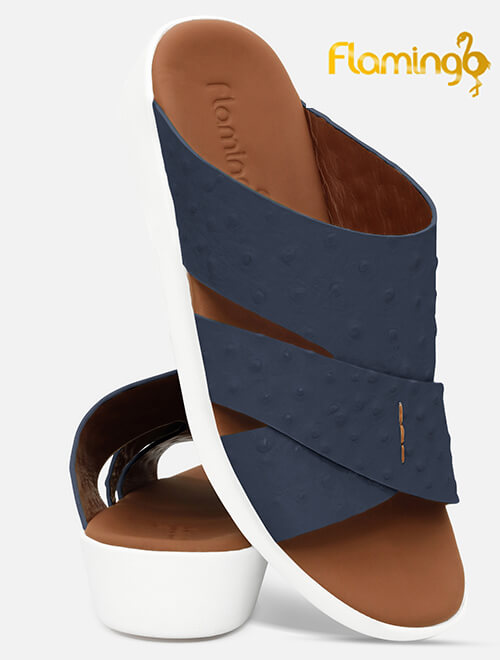 Flamingo Premium[FG148]817 [LP] OST  Navy Gents Arabic Sandal