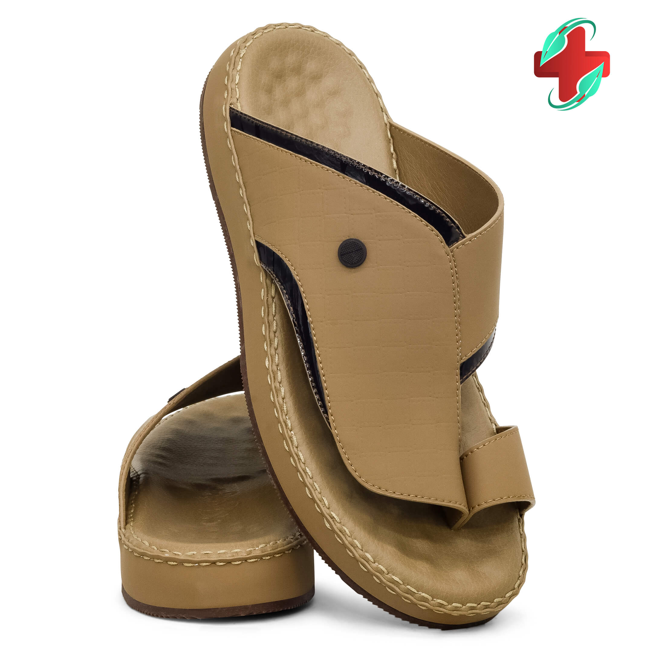 Khanjar[KH24]3004-MEDICAL-Stone-Gents-Arabic-Sandal-40