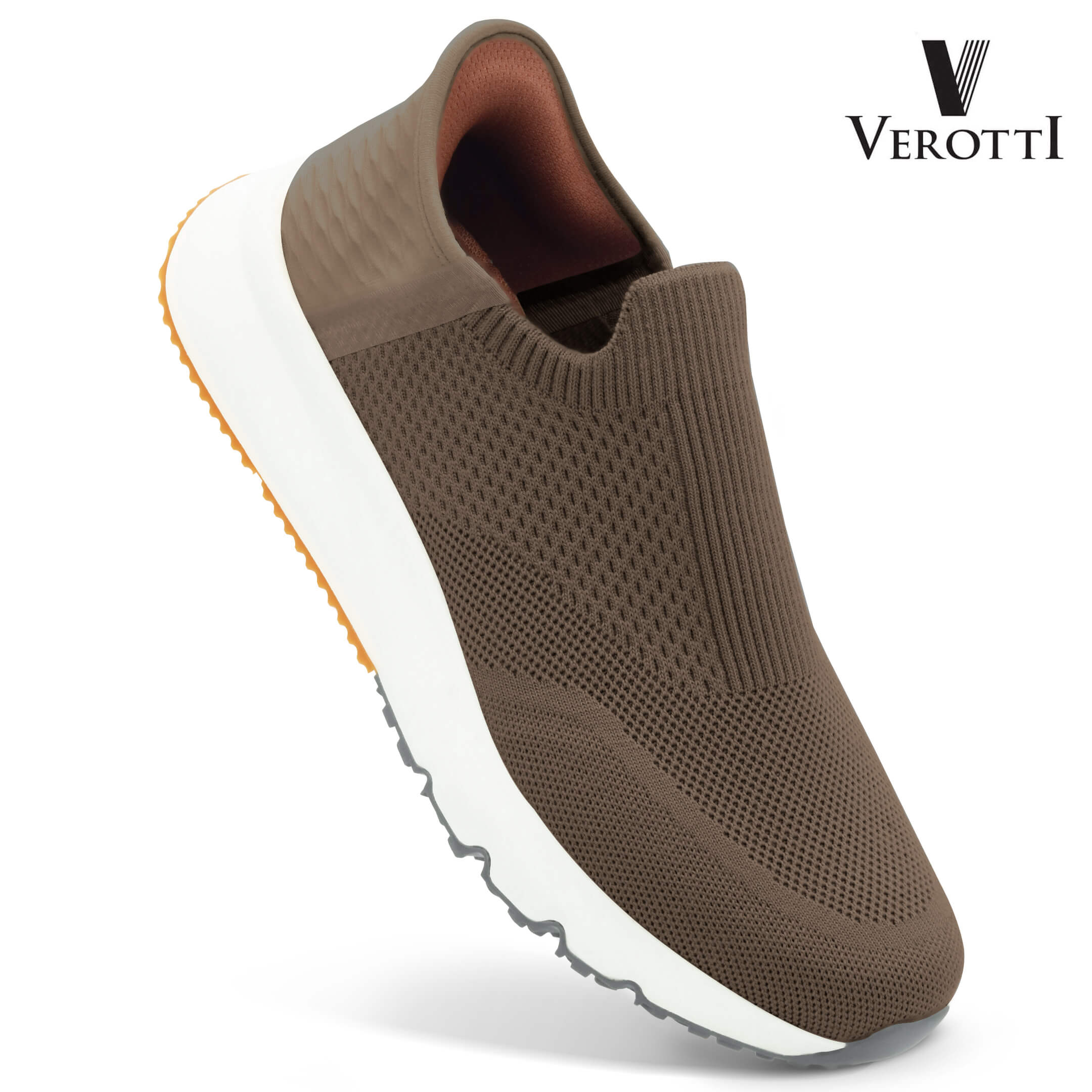Verotti-[X500]978-Khaki-Gents-Shoes-40